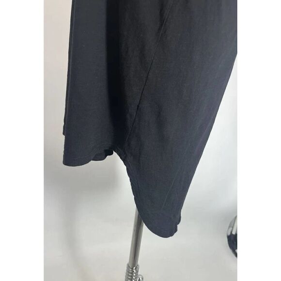 Michael Stars Small Dress Black Slub Jersey Sleeveless New Minimal Capsule - Picture 10 of 13